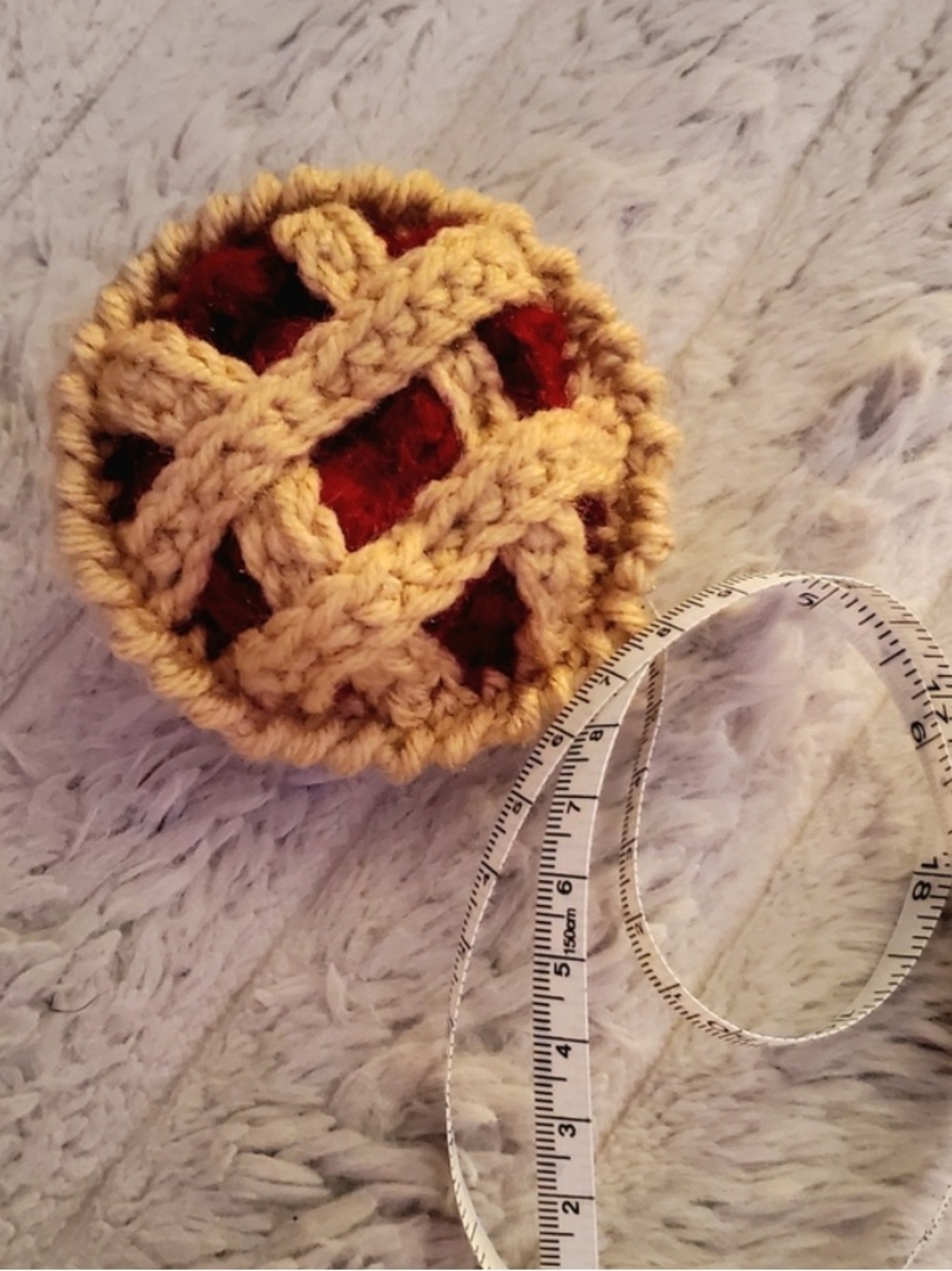 🛍️BUNDLE ONLY ITEM🛍️ Berry Pie Tape Measure- Handmade